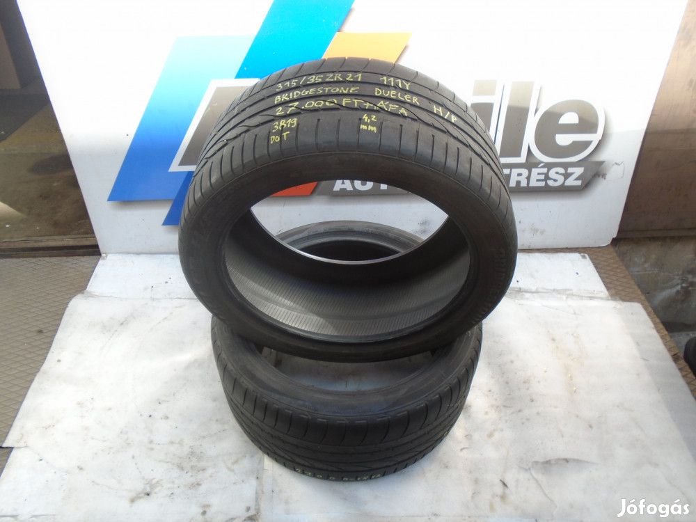 [HASZNÁLT] Bridgestone Dueler H/P - 315/35ZR21  - 111Y - Dot: 3819 -